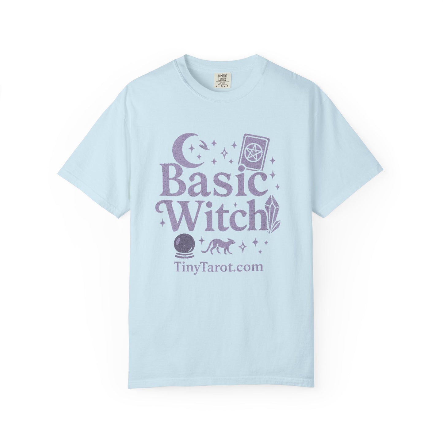 Basic Witch Unisex T-shirt - Tiny Tarot Tile Celebration