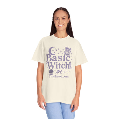 Basic Witch Unisex T-shirt - Tiny Tarot Tile Celebration