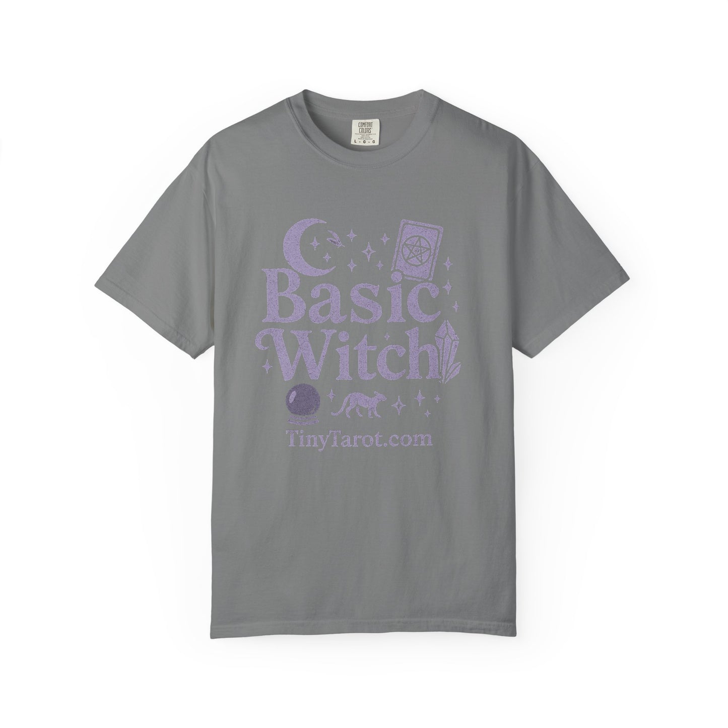 Basic Witch Unisex T-shirt - Tiny Tarot Tile Celebration