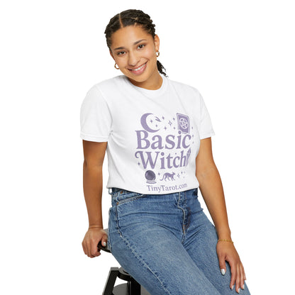 Basic Witch Unisex T-shirt - Tiny Tarot Tile Celebration